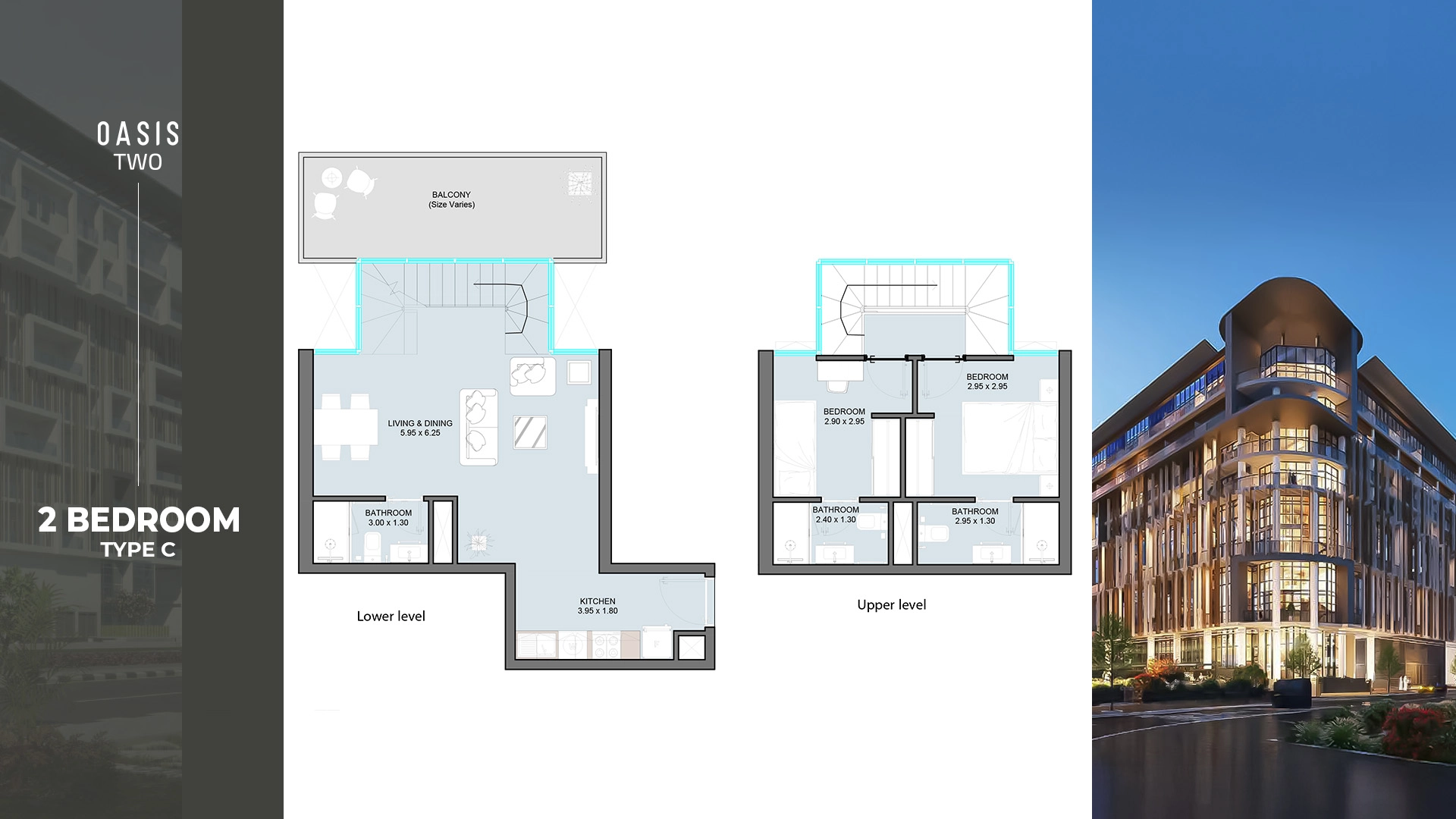 2 BR - Type B